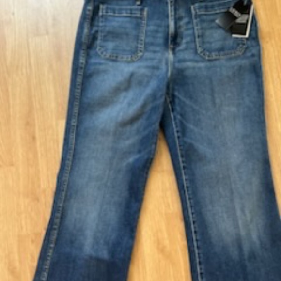 NWT Lauren Ralph Lauren Women's Jeans High Rise Boot Cut Jeans 14 - Picture 3 of 16